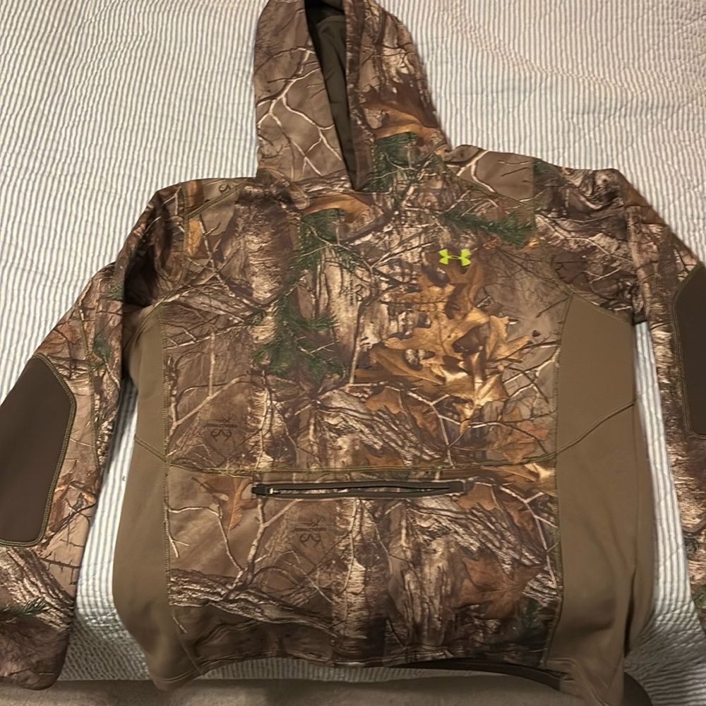 Under Armour cold gear hoodie Realtree xtra 2xl